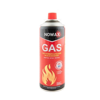 Газ універсальний всесезонний NOWAX GAS 220г STM01950