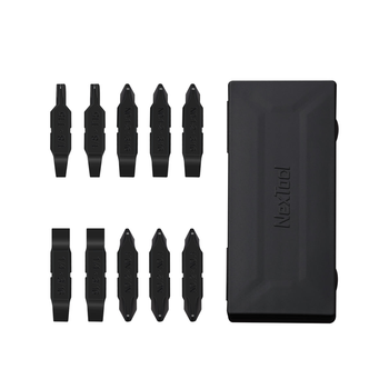 Набор бит для мультитул NexTool Flat Extension Bit Kit AS2 (NE20359) двусторонние биты 10 шт. для мультитулов NexTool, Leatherman