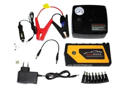 Пусковое устройство для аккумулятора автомобильное Power Bank/Compressor 9980 mAh (MX-00009690)