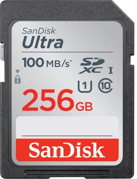 Карта пам'яті SanDisk Ultra SDXC 256GB Class 10 UHS-I (SDSDUNR-256G-GN3IN)
