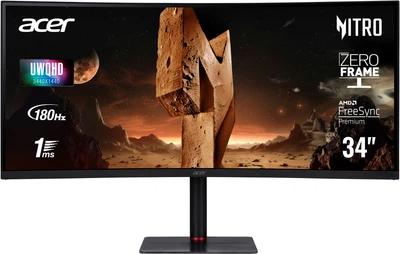 Monitor 34" Acer Nitro XV345CURVbmiphuzfx (UM.CX5EE.V05)