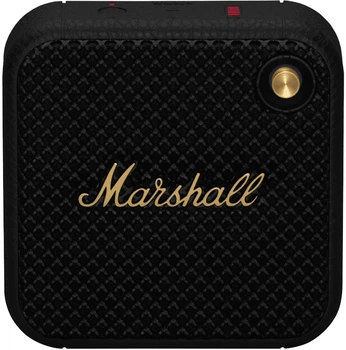 System audio Marshall Portable Speaker Willen Black and Brass (1006059)