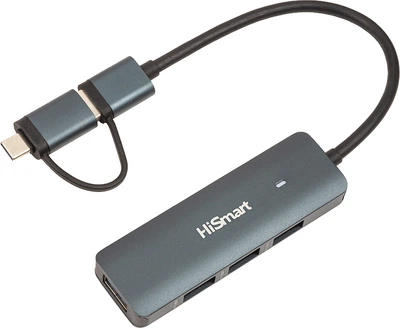USB-хаб PowerPlant USB 3.0 - 4 x USB 3.0 (CA913466)