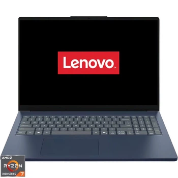 Ноутбук Lenovo 16'' IdeaPad Slim 3 16ARP10, WUXGA IPS, AMD Ryzen™ 7 7735HS (16 МБ кэш- памяти, до 4, 75 ГГц), 24 ГБ DDR5, 1 ТБ SSD, AMD Radeon 680M, Cosmic Blue