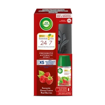 Автоматический освежитель воздуха Air Wick Freshmatic Automatic Spray Red Berries "Лесные ягоды", 250 мл