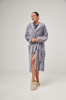 Халат BARWA garments 0227/1 S лавандовий шарпей (2110022711698)