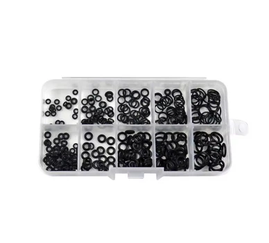 Набор уплотнительных колец О-рингов G983 225шт в кейсе резина Black (500244)