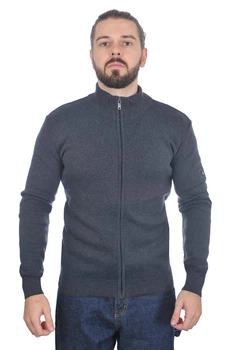 Кофта LE GUTTI 25-873-70 2XL тёмно-серая