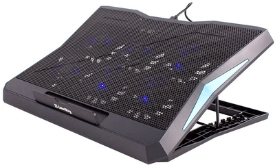 Охлаждающая подставка для ноутбука ColorWay Cooling Laptop Q3 10-17" Black (CW-CLQ3)