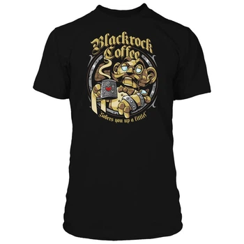Футболка WORLD OF WARCRAFT Blackrock Coffee Premium (Варкрафт) черная M (90463)