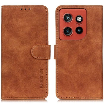 Чохол-книжка KHAZNEH Retro Wallet для Motorola Edge 50 Neo / 60 Neo - Brown