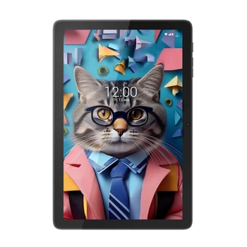 Планшет Sigma Tab a1035 "Basic", Dark Grey, 4g, 10.1" (1280x800, ips), MediaTek Helio g80 (8 ядер), Mali-G52 mp2, 6Gb, 128Gb, microSD (до 1Tb), 5Mp + 2Mp, WiFi 5, Bluetooth 5.0, 2 x nanoSIM, gps, Type-C, 6000 mAh, Android 15