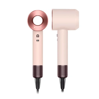 Фен для волосся Leafless Hair Dryer потужний фен 1 насадка сушіння волосся 1600 Вт Ceramic pink