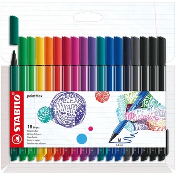 Набір маркерів Stabilo 18 шт 4210444 (4006381582858)
