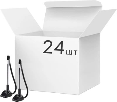 Набір ручок Baoke настільних кулькових 0.7 мм 24 шт Чорних (TB780-black)