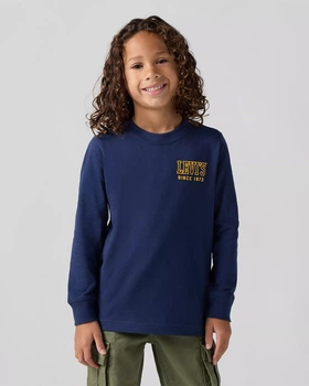 Лонгслів Levis з довгим рукавом High Peaks для хлопчиків Синій (421 pvu blue K (110 (5A))