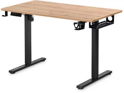 Стіл з електрорегулюванням висоти Mealux PowerDesk Lite 120х60х71-118 см Mahogany (EVO-201 Lite Mahogany/B)