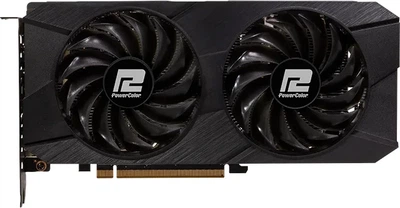 Відеокарта Powercolor PCI-Ex Radeon RX 7600 Fighter V2 8GB GDDR6 (128bit) (2655/18000) (HDMI, 3 x DisplayPort) (RX 7600 8G-F/V2)