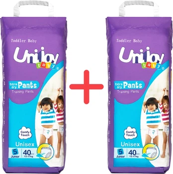 Упаковка трусиков-подгузников Unijoy baby Soft XL 12-17 кг 40 шт х 2 пачки (6998526216156_2)