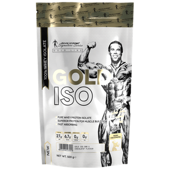 Изолят Сывороточного Протеина Kevin Levrone Gold ISO – 500 г Сникерс (5903719265027)