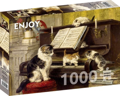 Пазл Урок игры на фортепиано - The Piano Lesson (Enjoy-1551)