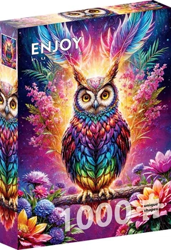 Пазл Неонова сова - Neon Owl (Enjoy-2161)