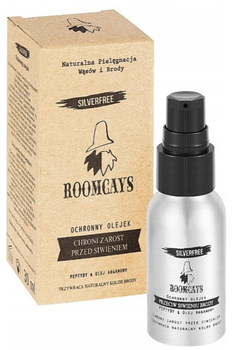 Olejek do brody Roomcays SilverFree odsiwający do brodę 30 ml (5907573413815)