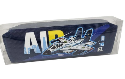 Пенал на блискавці "AIR" тканина 20*4,5*6см