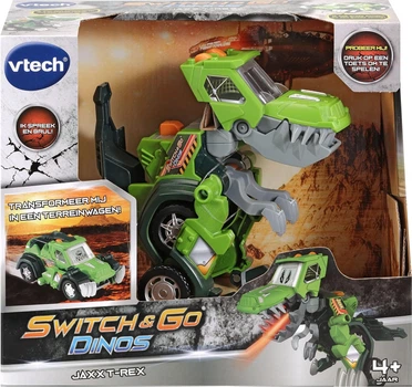 Zabawka interaktywna Vtech Switch & Go Dino's - Jaxx T-Rex 80-197223 (3417761972236)