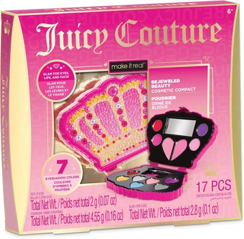 Набір косметики Make It Real Juicy Couture Bejeweled Beauty Cosmetic Compact (695929044756)