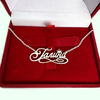 Серебряная именная подвеска на цепочке Silver Style 2022п