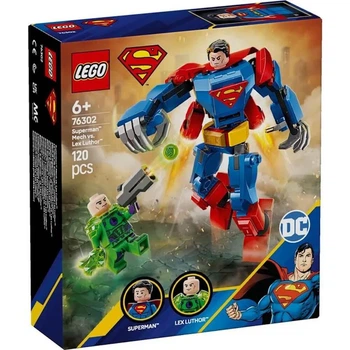 Конструктор LEGO Super Heroes DC Супермен-робот против Лекса Лютора 120 деталей (76302)