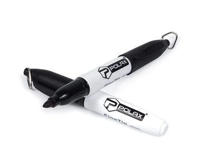 Мини-маркер Polax перманентный строительный: цвет black (49-003ч)