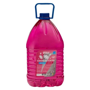 Омивач скла зимовий VITOL "-12" Бабл Гам 4,5л