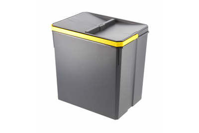 Відро для сміття AxiSpace 15л колір: Графіт PB-AS-W-15L