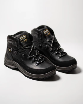 Чоловічі зимові шкіряні термо черевики Grisport Nero Dakar Trekking Idro 12801D64WT 44 29 см чорні (11310374)
