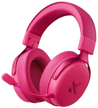 Наушники MCHOSE V9 Pro / Беспроводная игровая гарнитура / 2.4G / Bluetooth с микрофоном / Pink
