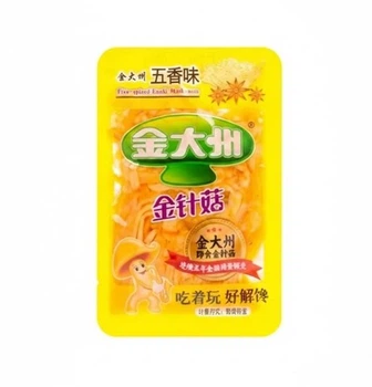 Грибы эноки маринованные с пятю специями | Jin Dazhou Latiao Yellow
