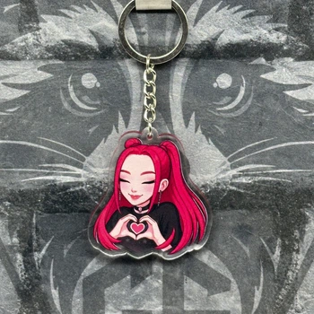 Брелок из Акрила (Кейпоп-охотницы на демонов) (KPop Demon Hunters) Мира