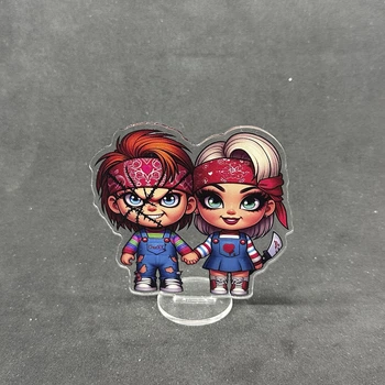 Акриловая коллекционная фигурка Chibi Чаки и Тиффани 10 cм