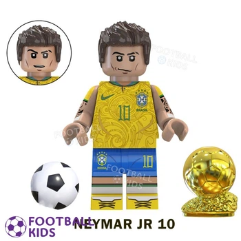 Lego фигурка NEYMAR JR 10 Brazil national team (5102-4)