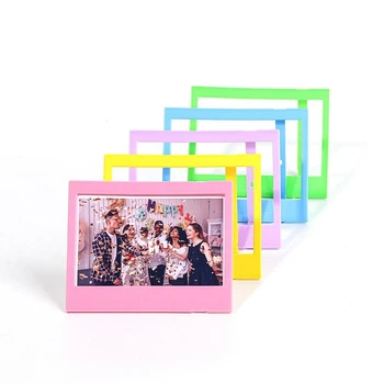 Набір кольорових пластикових фоторамок (5 шт) для Fujifilm Instax Wide для камери Instax Wide 210 200 100 300 / Різнобарвний