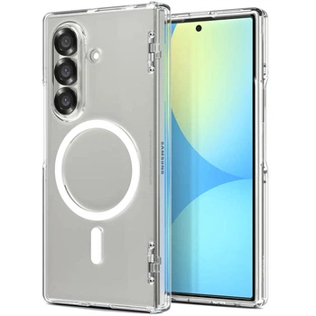 Чехол панель SGP Spigen OEM Ultra Hybrid (MagFit) MagSafe для Samsung Galaxy Z Fold 7 (SM-F966B) Прозрачный