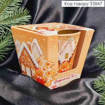 Аромасвечка стакан, 'Gingerbread Town' 15г/30год., BARTEK CANDLES, poland