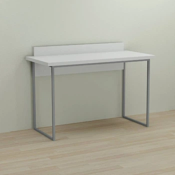Письмовий стіл Ferrum-decor Скай 76x120x60 сірий ДСП Біле 32мм (FRD-101546)