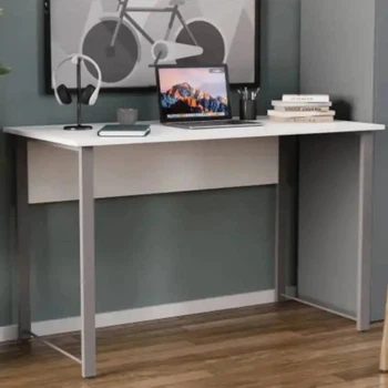 Письменный стол Ferrum-decor Курт 75x120x70 серый ДСП Белое 16мм (FRD-101867)