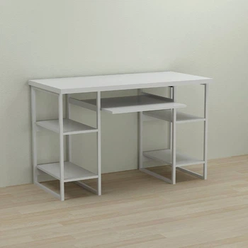 Письменный стол Ferrum-decor Тим 76x120x70 белый ДСП Белое 32мм (FRD-101376)