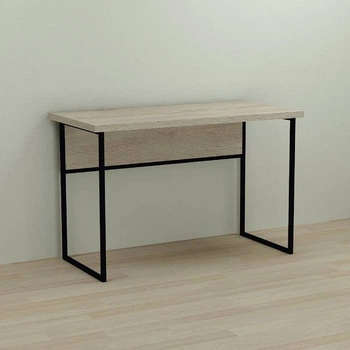 Письмовий стіл Ferrum-decor Коді 76x120x70 чорний ДСП Дуб Сонома 32мм (FRD-103777)