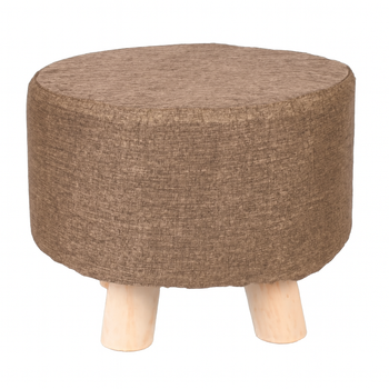 М'який пуф Texture R33438 28х23 см Коричневий
