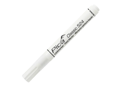 Жидкий промышленный маркер Pica Classic 524/52 Industry Paint Marker, белый